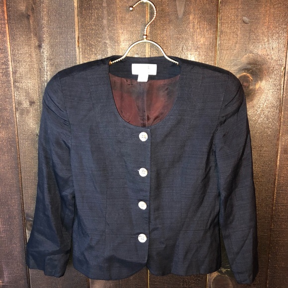 Vintage Christian Dior Black Blazer Jacket